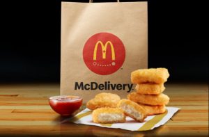 mcdonalds delivery