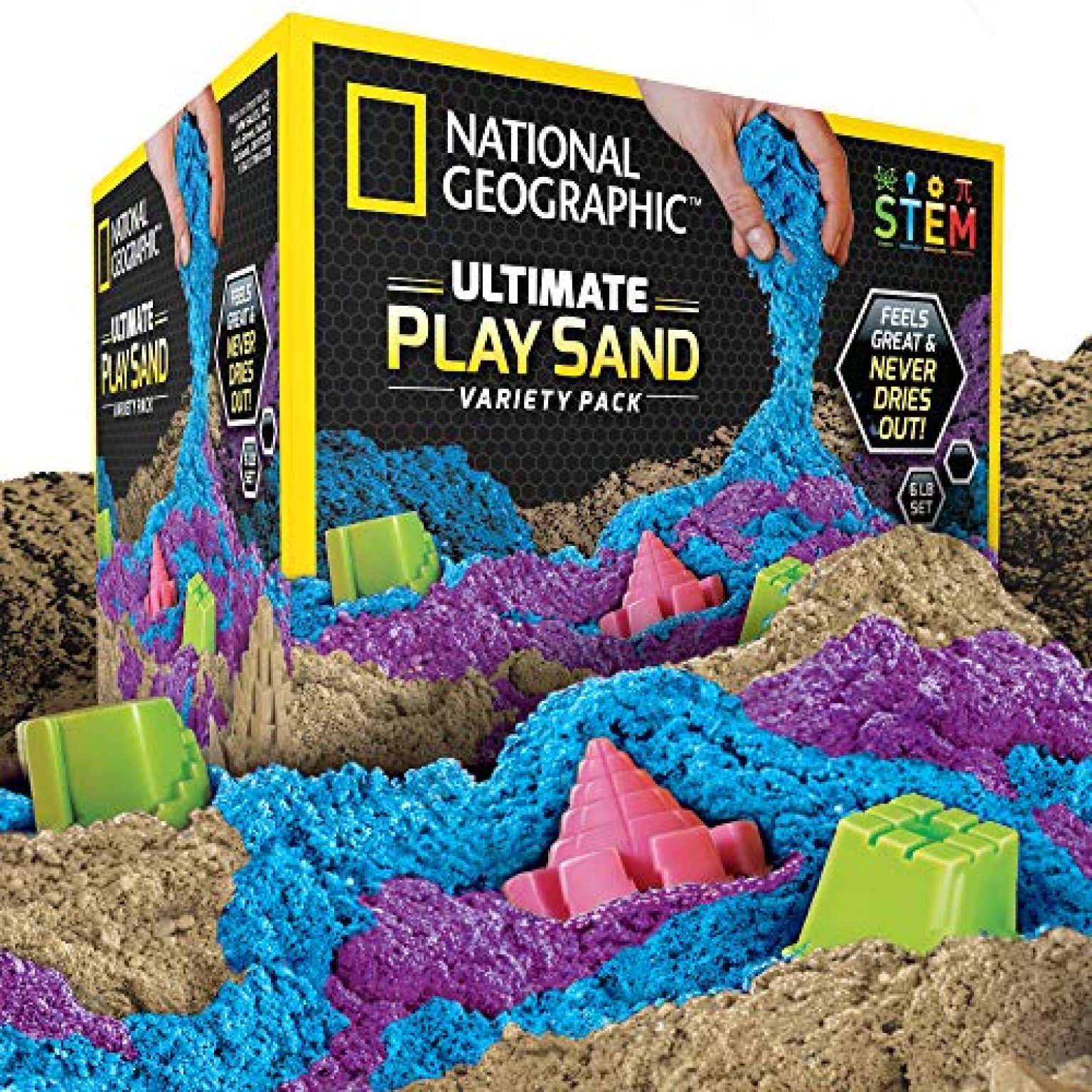 national geographic dinosaur play sand