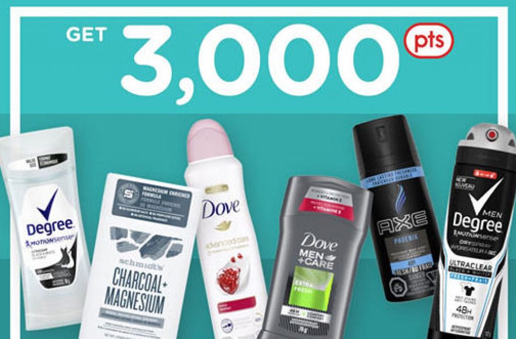 Unilever Deodorant PC Optimum Offer — Deals from SaveaLoonie!