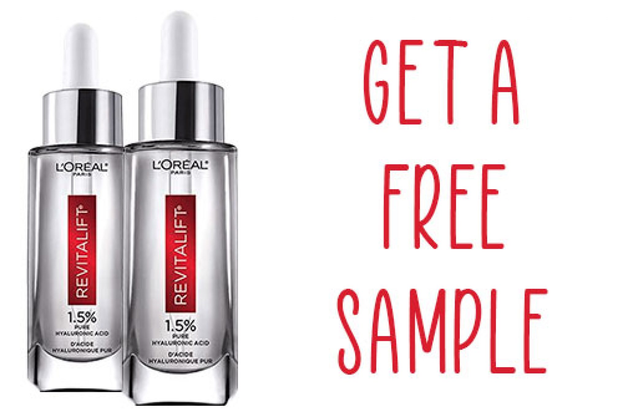 Free LOreal Pure Hyaluronic Acid Serum Sample — Deals from SaveaLoonie!