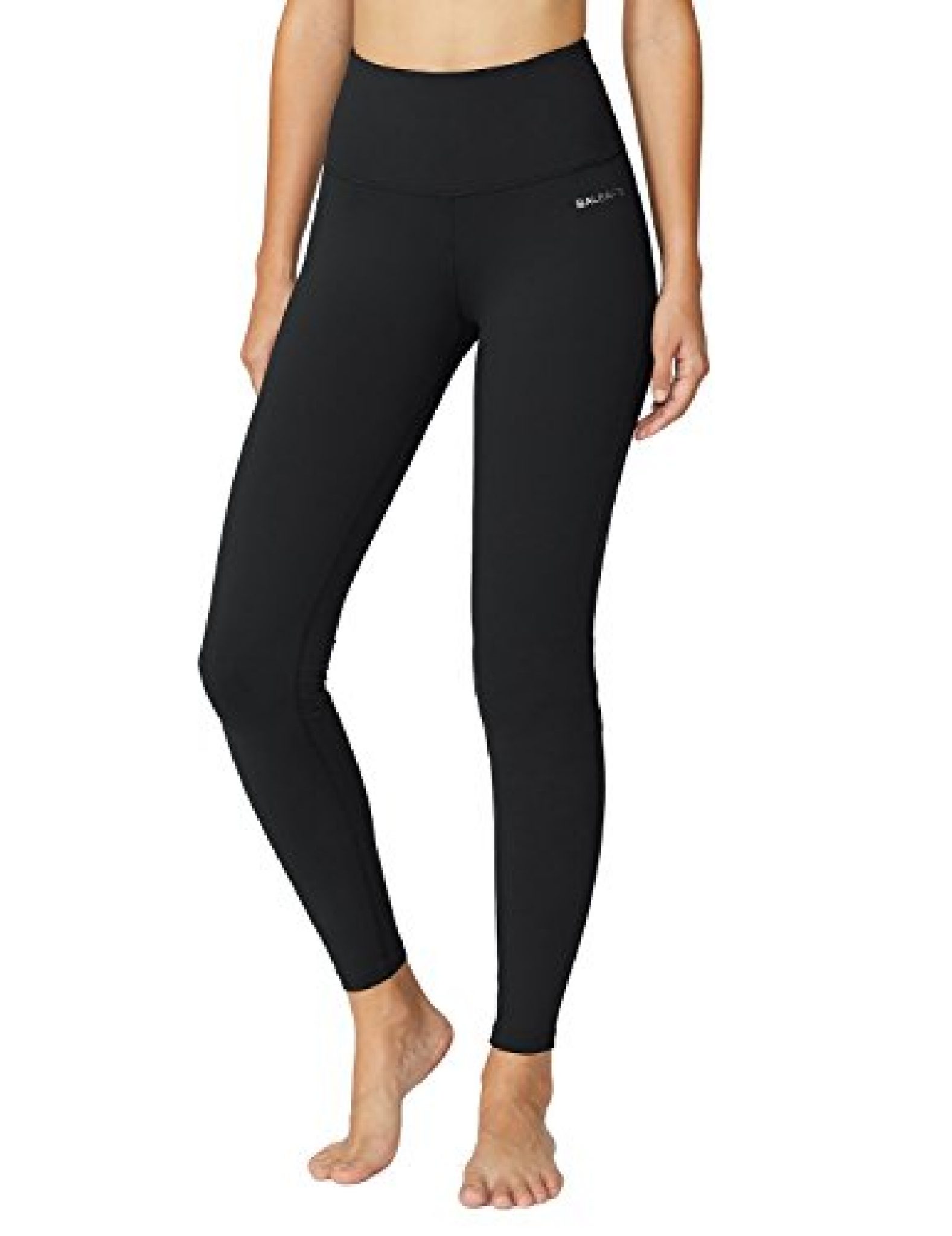 BALEAF Womens 7/8 Running Tights with Zipper Pocket Hiking Legging for  Workout