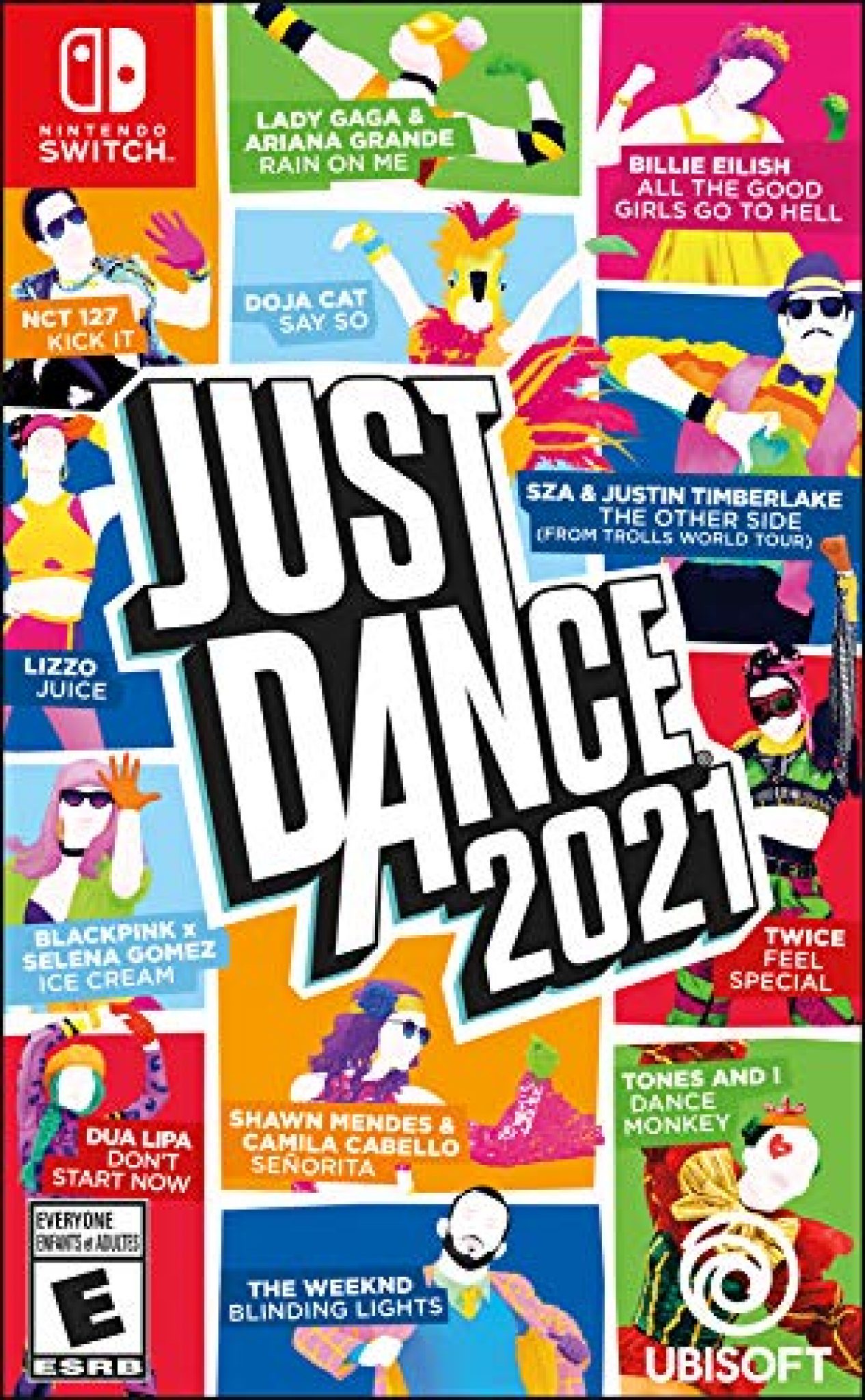 nintendo switch just dance 2021 song list