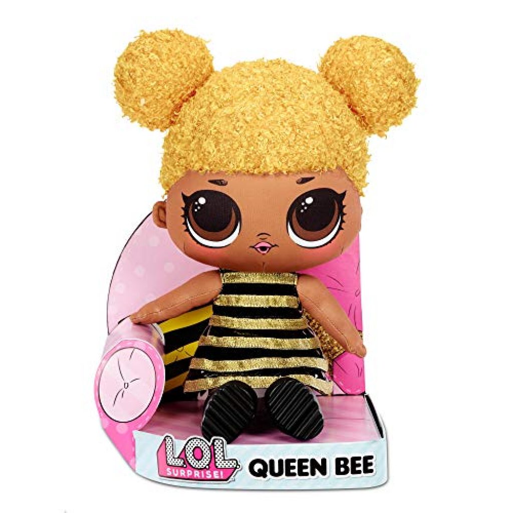 lol surprise plush queen bee