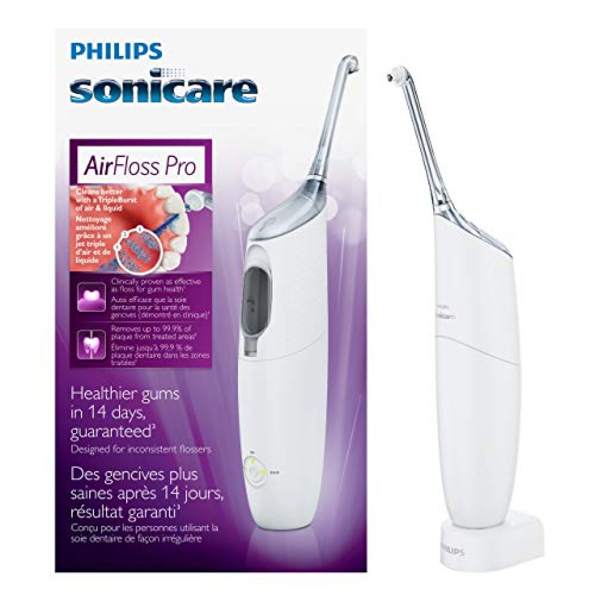 Philips Sonicare Airfloss Flosser Interdental Health White Hx833101 9896