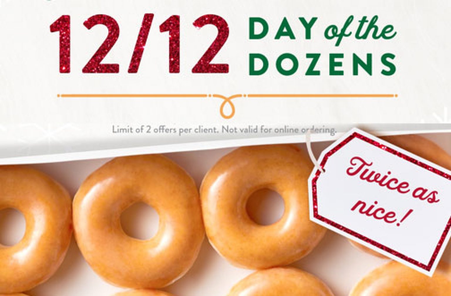 Krispy Kreme Day of the Dozens — Deals from SaveaLoonie!