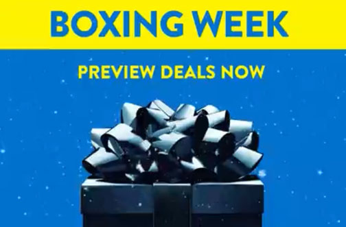 walmart boxing week flyer