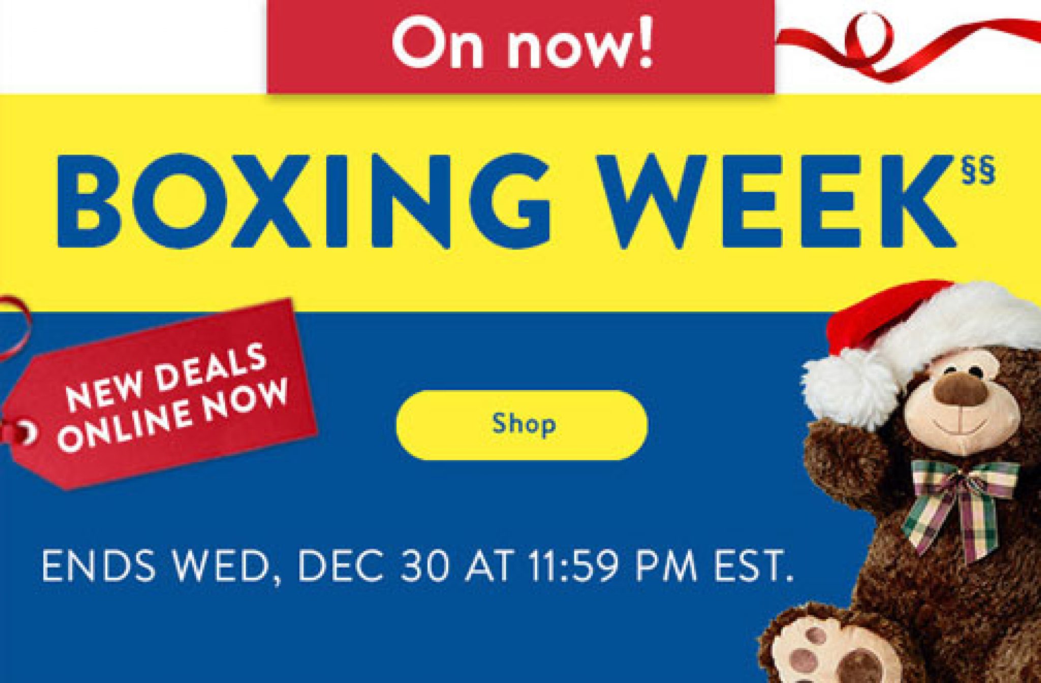 Walmart Boxing Week Sale — Deals from SaveaLoonie!