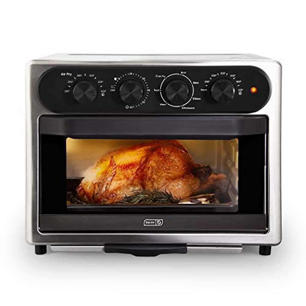 Dash Chef Series 7 in 1 Convection Toaster Oven Cooker, Rotisserie ...