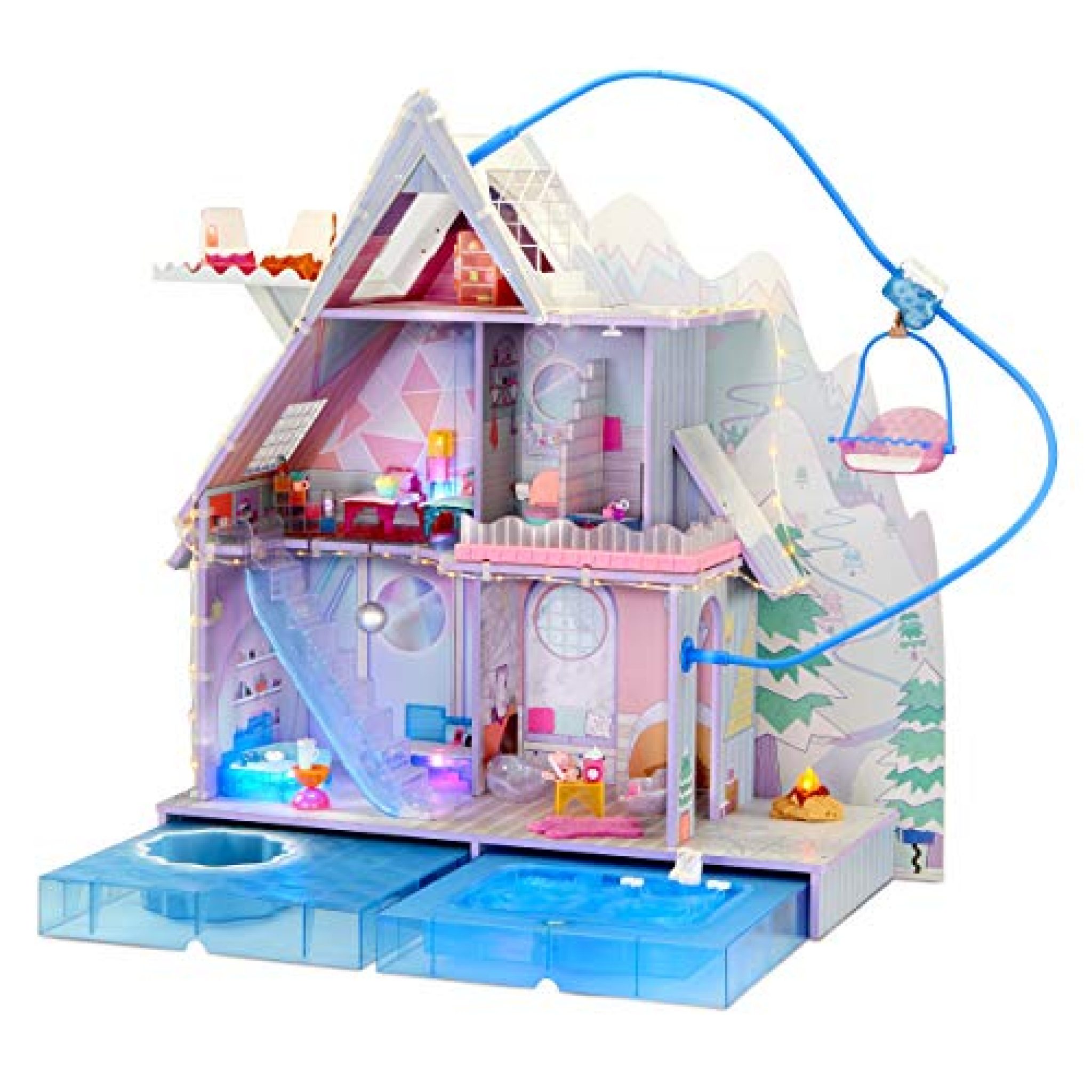 lol dollhouse winter chalet