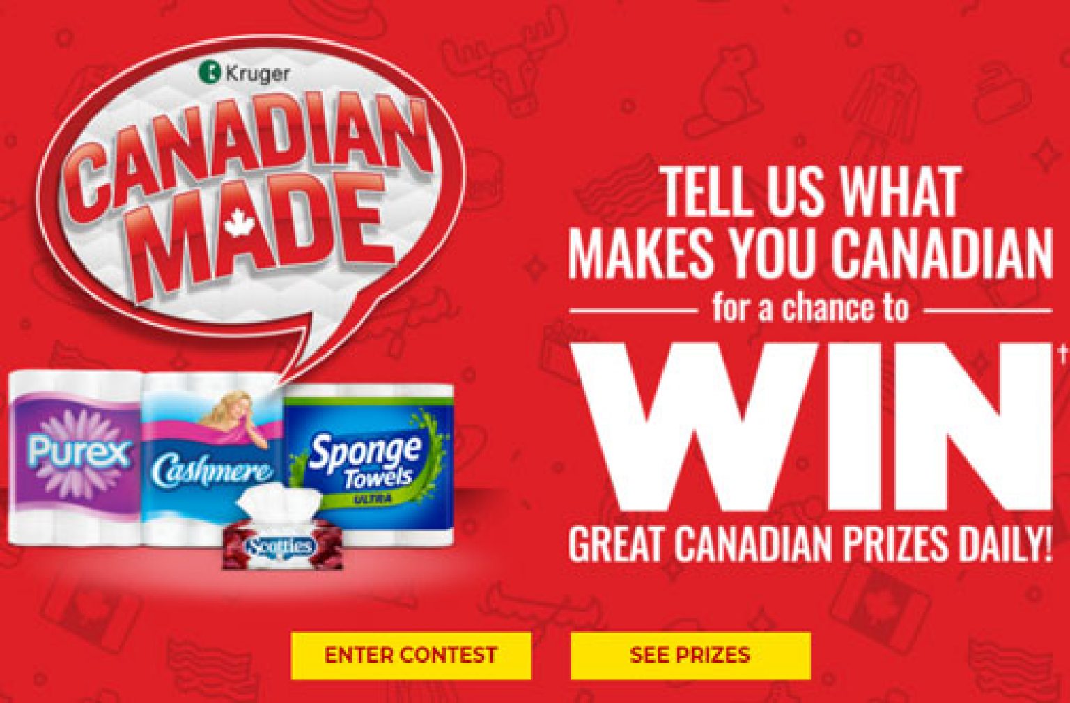 Kruger Contest Canada Canadian Made Contest + Win A Year's Supply of