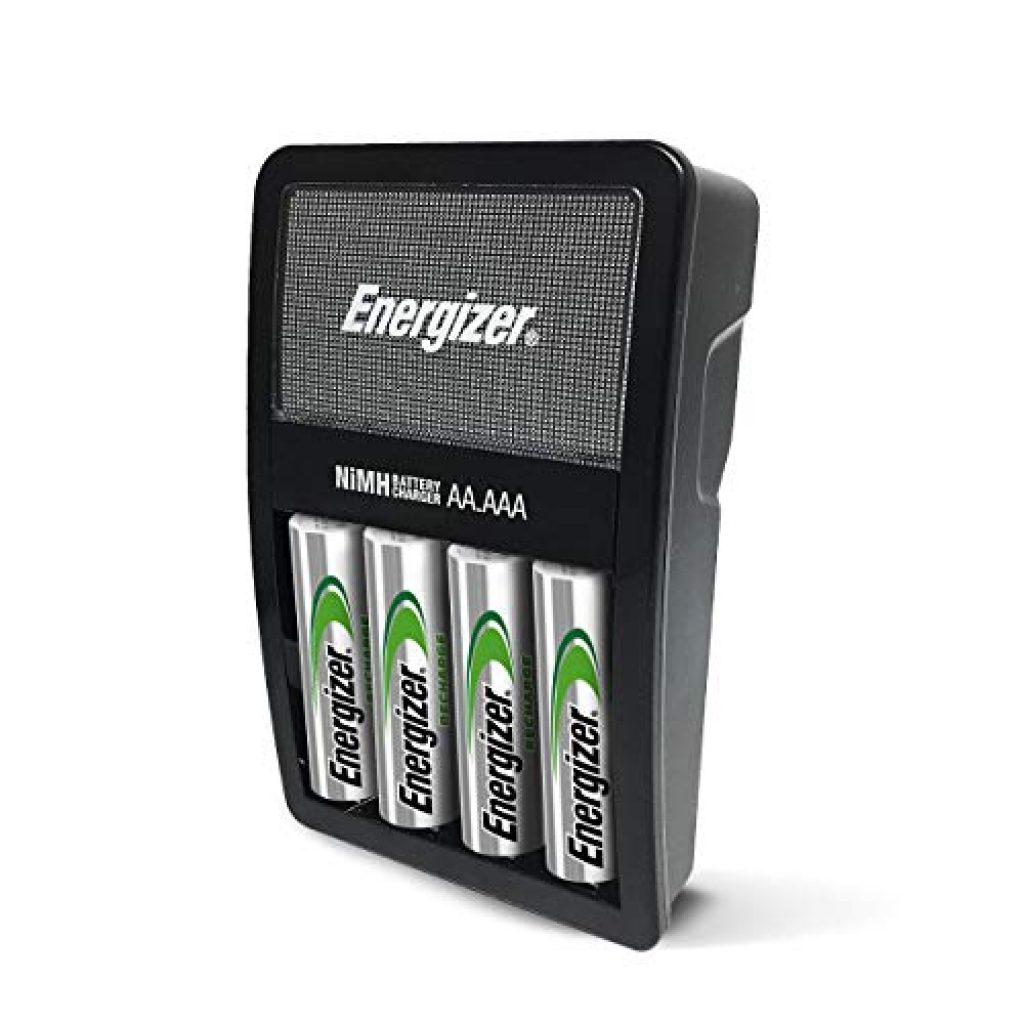 Energizer AA/AAA Battery Charger with 4 AA Batteries — Deals from