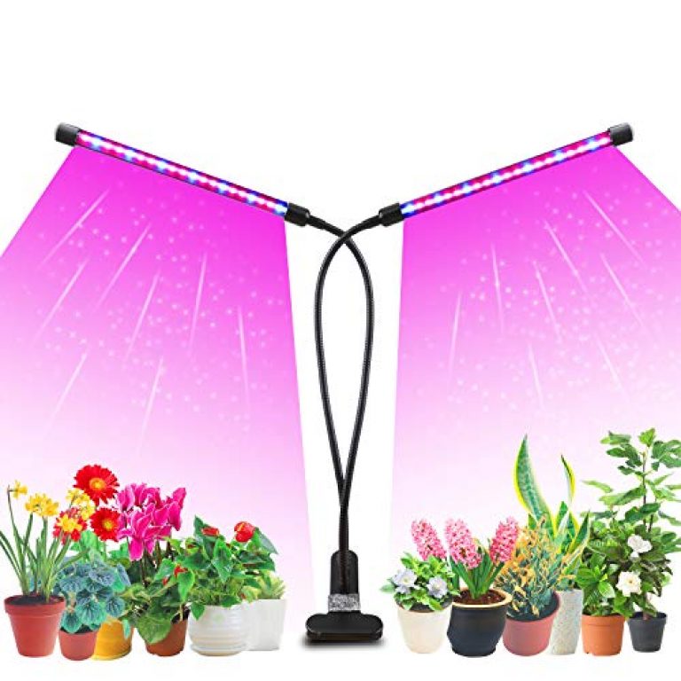 Likesuns Led Grow Light For Indoor Plants, Dual Head, 20w — Deals From 