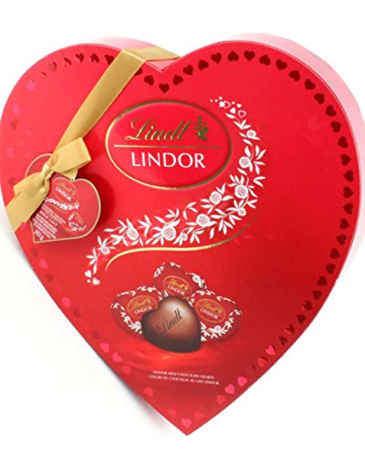 Lindt Lindor Valentine Milk Chocolate Heart, Gift Box, 202g — Deals ...