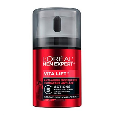 L'Oreal Men Expert Face Moisturizer Cream, Anti Aging Formula with Pro ...