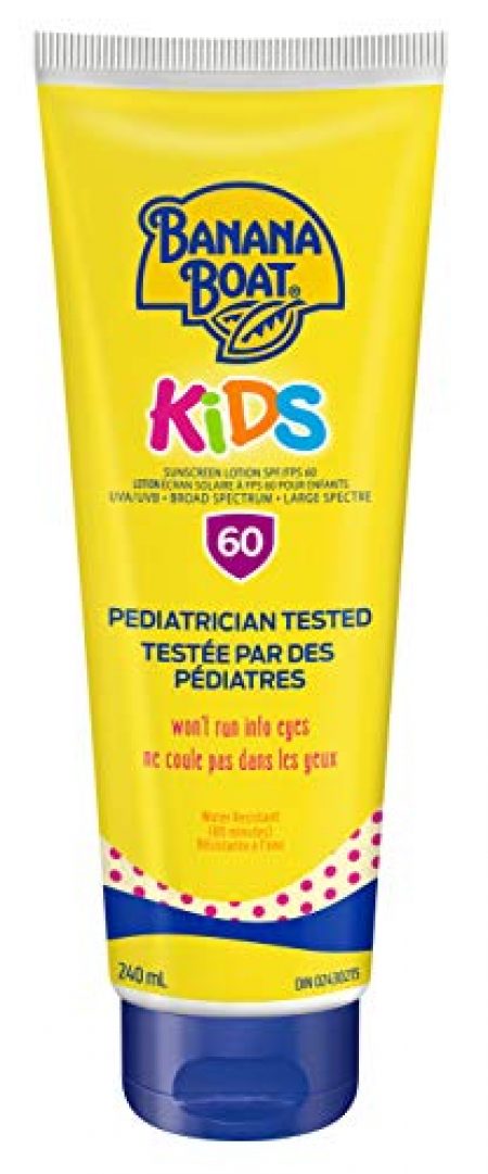 Banana Boat Kids Tear Free Sunscreen Lotion, SPF 60, 240mL — Deals from ...