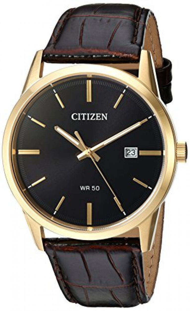 Citizen Men's New Quartz Black Dial Wrist Watch — Deals from SaveaLoonie!