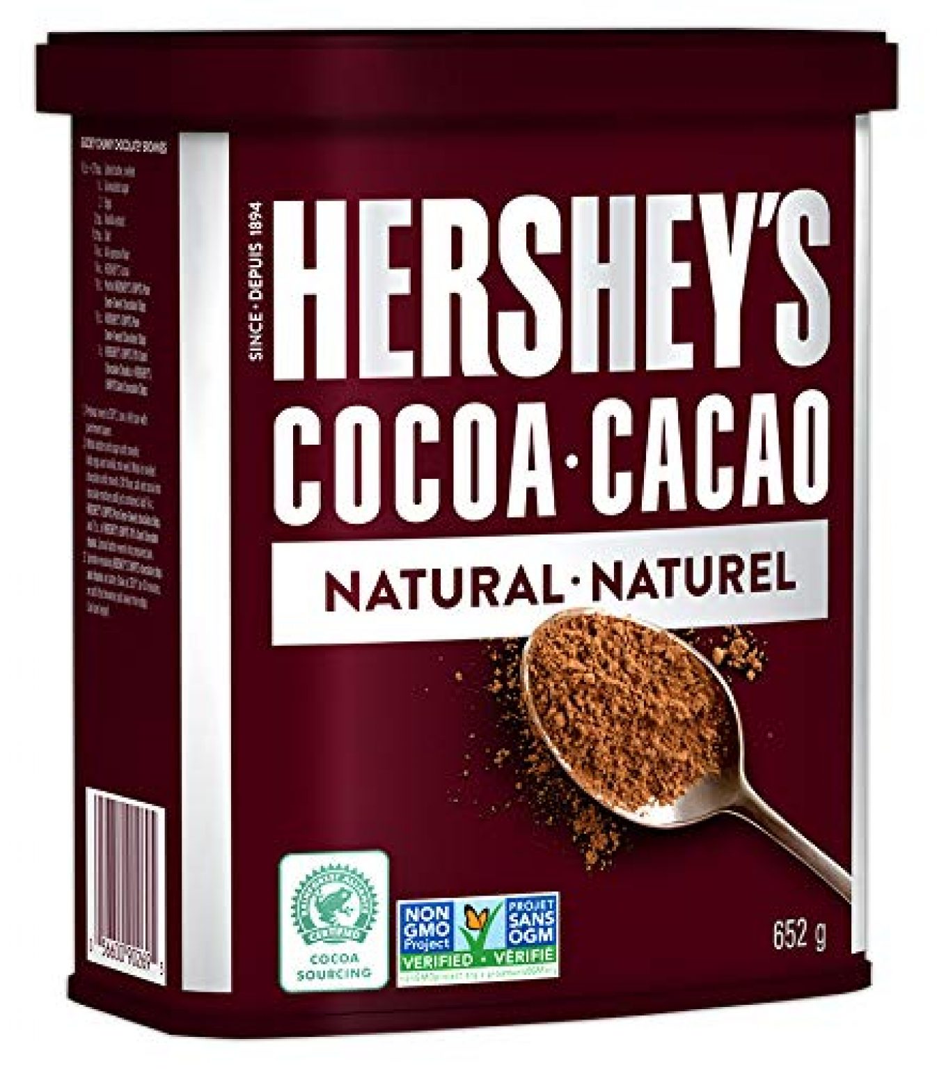 HERSHEY'S Unsweetened Cocoa Powder for Baking, 652g — Deals from 