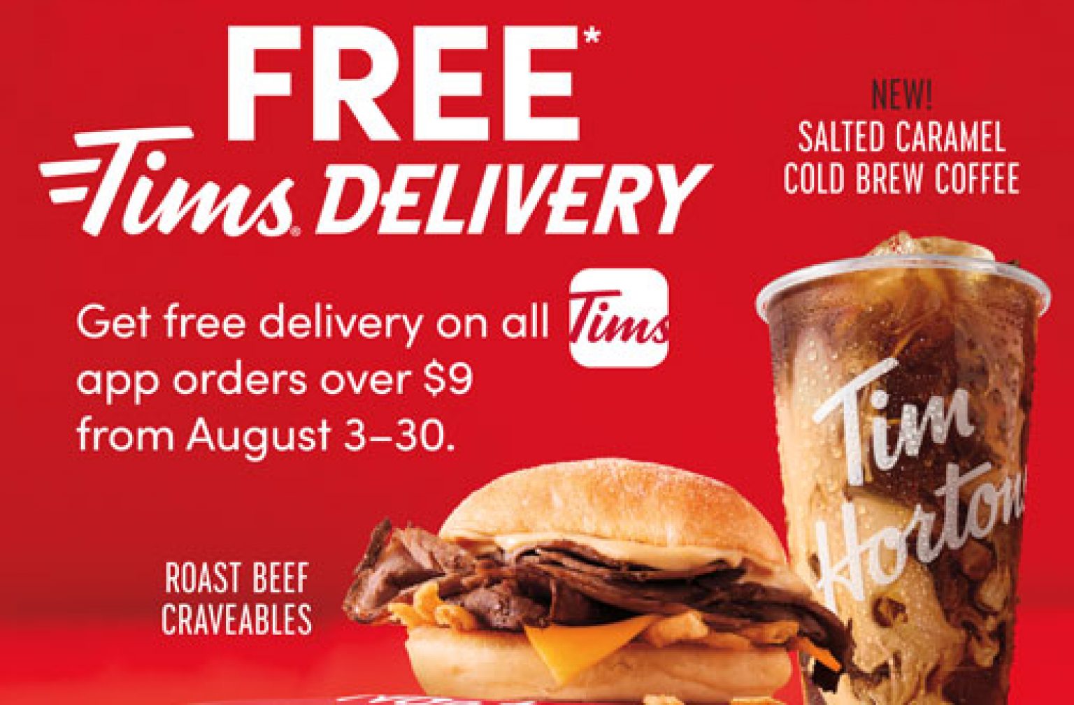 Tim Hortons Coupons And Offers August 2021 Free Delivery