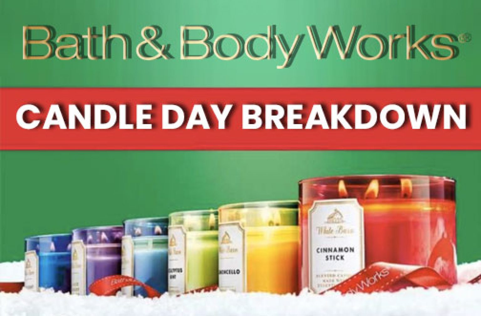 Bath & Body Works Candle Day Sale Breakdown What You Should Know