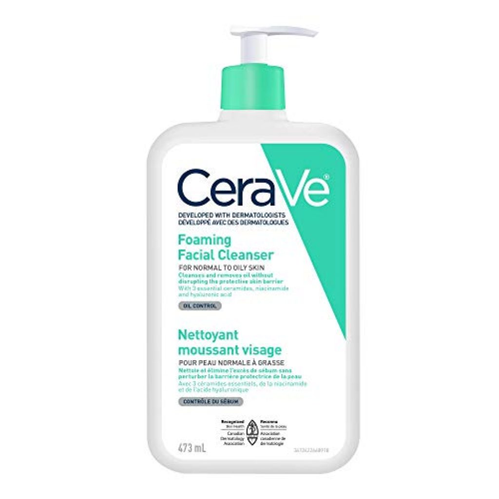 Foaming face wash promo cerave