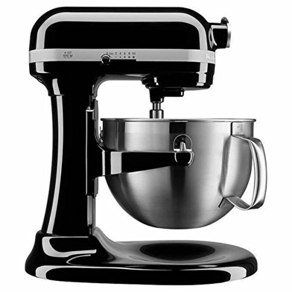 KitchenAid 6-qt 590 W Bowl Lift Mixer (Onyx Black) — Deals from ...