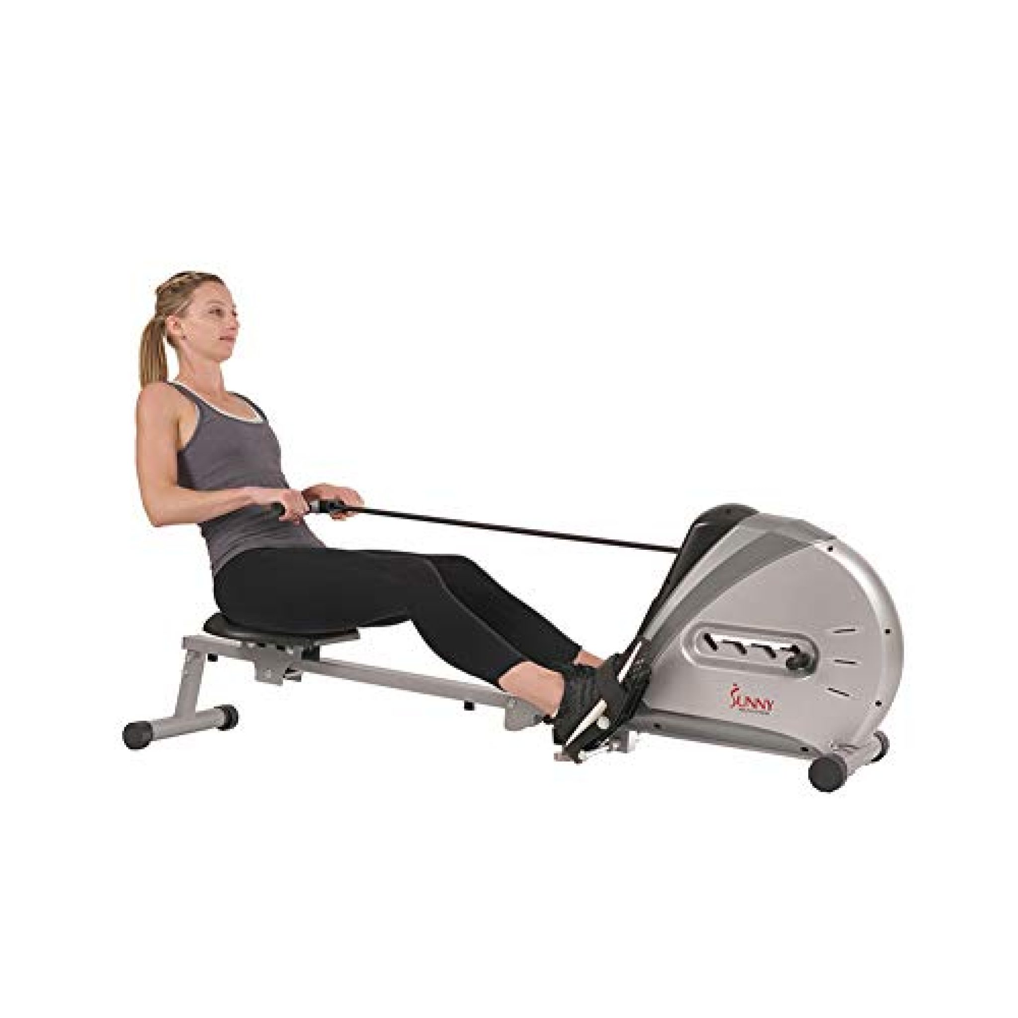 Sunny Health & Fitness Elastic Cord Rowing Machine — Deals from