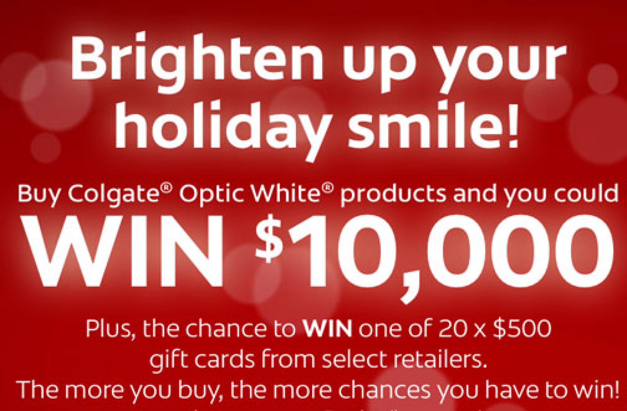 Colgate Contest Holiday Smiles Contest Deals from SaveaLoonie