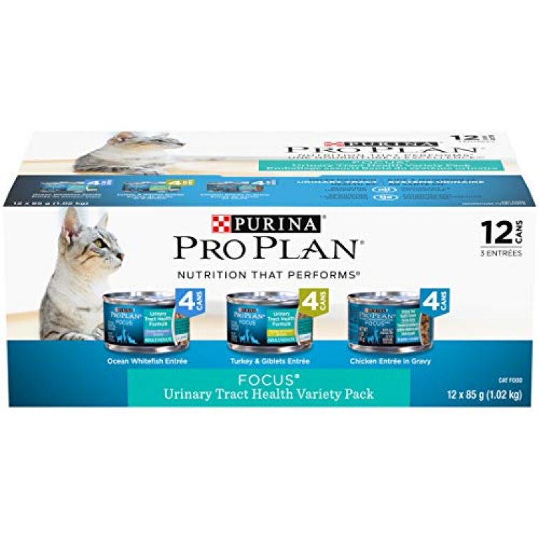 Purina Pro Plan Wet Cat Food, Urinary Tract Health, Variety Pack 85g ...