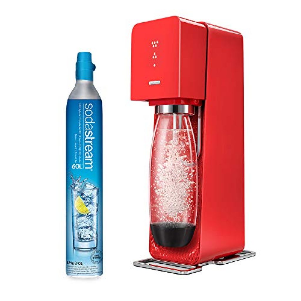 SodaStream Source Sparkling Water Maker, Red — Deals from SaveaLoonie!