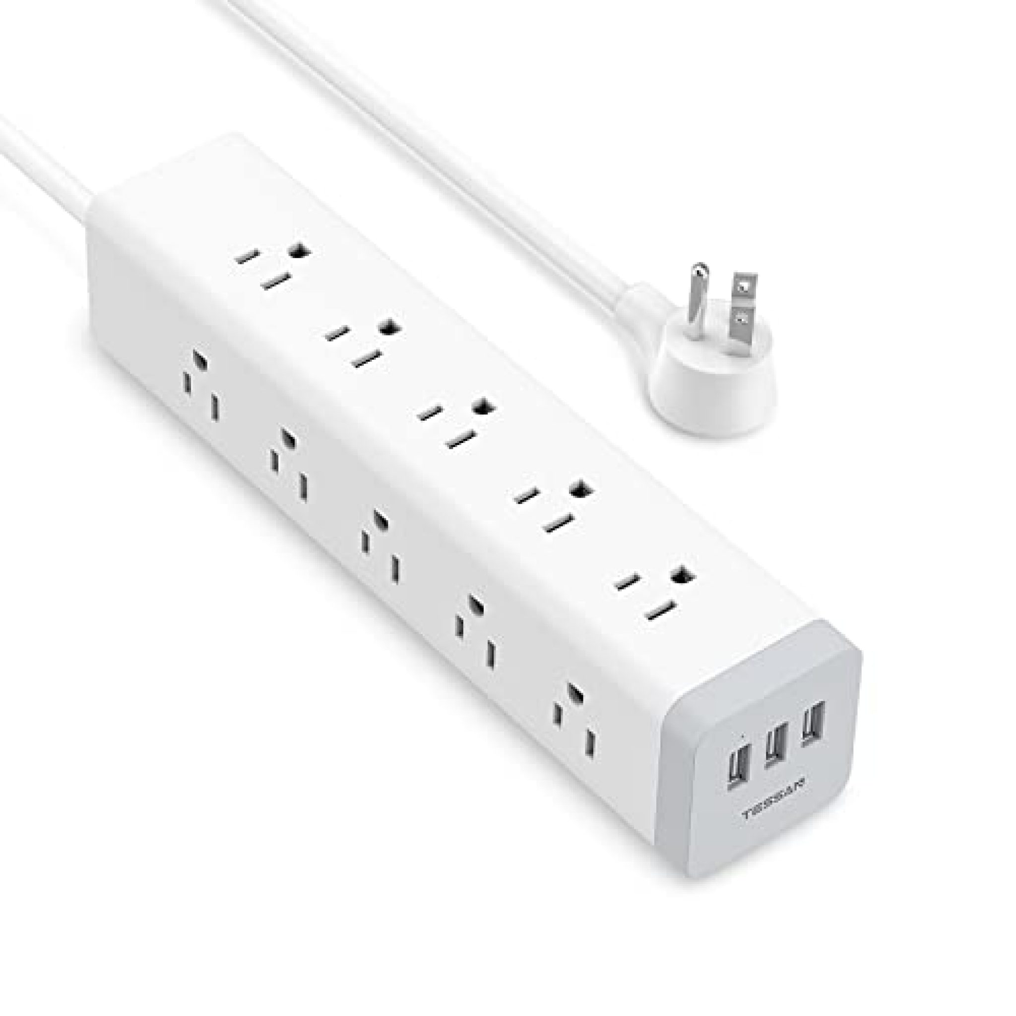 TESSAN Power Strip Surge Protector Power Bar with USB — Deals from ...