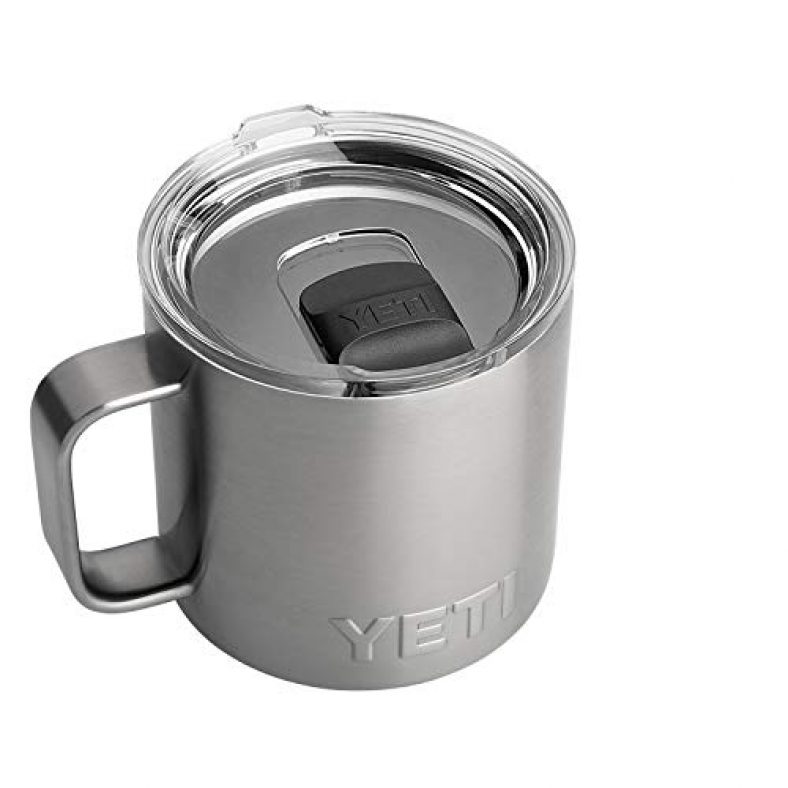 YETI Rambler 14 oz Mug, Stainless Steel with MagSlider Lid — Deals from ...