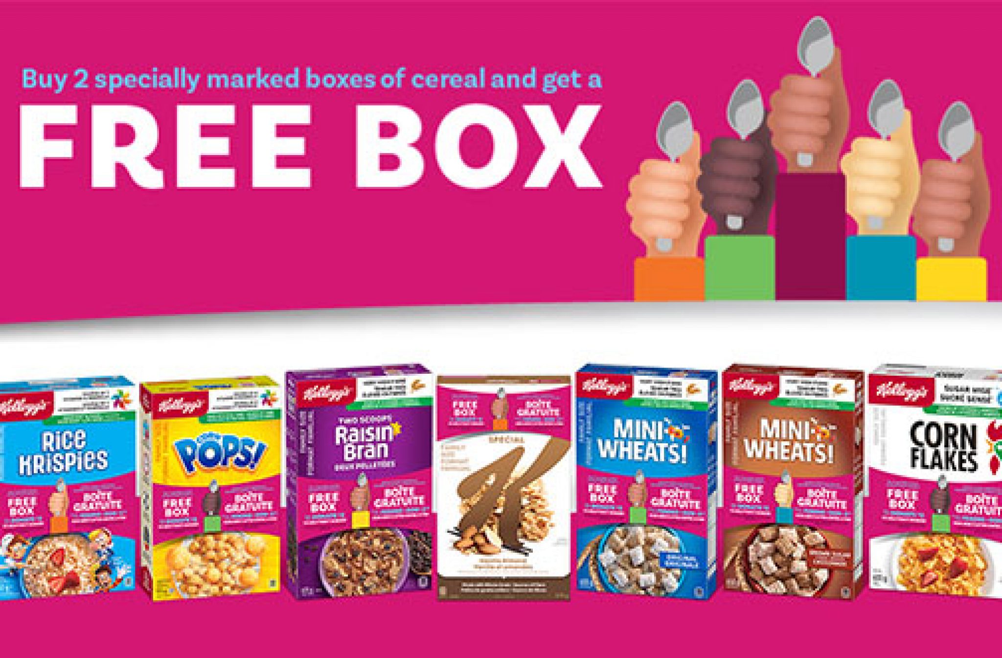 Kellogg's Promotions Canada Get a Free Box