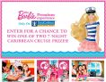 Barbie Premium Experience Royal Caribbean Sweepstakes