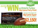 Ontario Turkey Big Game Party Pack Contest