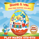 Kinder Canada Shake & Win Giveaway