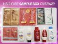 SamplesCanada – Hair Care Sample Box Giveaway