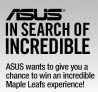 ASUS & Toronto Maple Leafs in Search of Incredible Contest