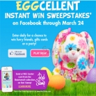 Build-a-Bear EGGcellent Instant Win Sweepstakes