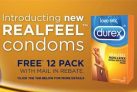 Free Durex RealFeel Condoms Rebate