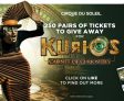 Cirque Du Soleil Kurious Ticket Giveaway