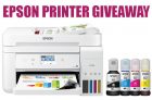 Epson Supertank Wireless Printer Giveaway