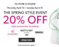 Chapters | Indigo – Spring Style Event