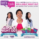 Poise Girls Night Out Sweepstakes