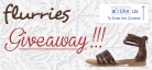 Flurries Sandals Giveaway