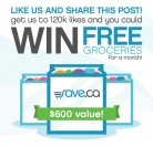 Save.ca – Win Free Groceries For a Month