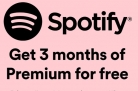 Free Spotify Premium for 3 Months