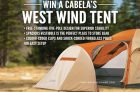 Cabela’s West Wind Tent Giveaway