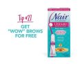 Nair Get Wow Brows For Free Giveaway