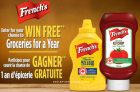 French’s Free Groceries for a Year Contest