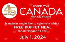 Free Mandarin All-You-Can-Eat Buffet This Weekend